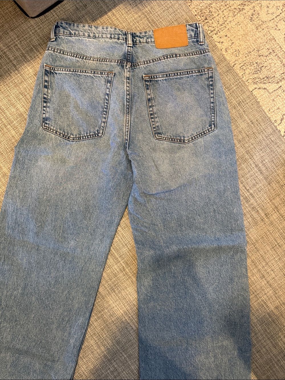 H&M Blue Flare & Wide Leg Jeans - Picture 5 of 5